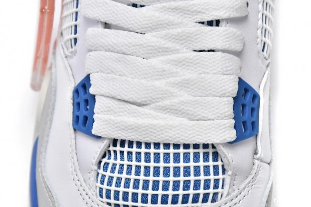 MaikeSneakers Blue Jordan Air 4 (2012) Military 308497-105 Retro 0803